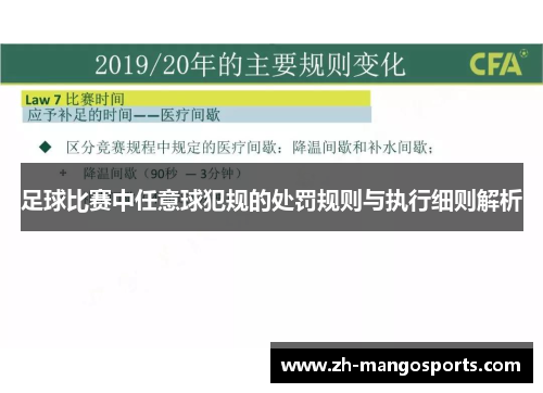 足球比赛中任意球犯规的处罚规则与执行细则解析